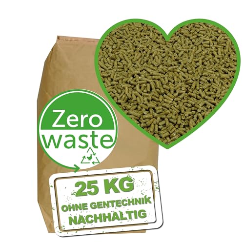 Meine Hennen Pellet-Vital 25 kg, nachhaltiges Hühnerfutter, Legepellets/Legekorn für Hühner, Alleinfuttermittel für Geflügel ohne Soja und Gentechnik-Frei. von Meine Hennen