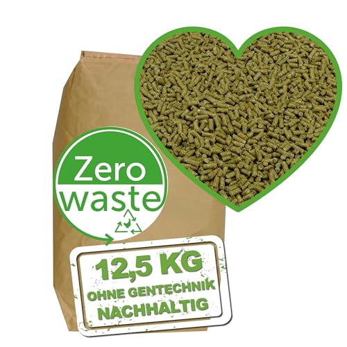 MeineHennen Pellet-Vital 12,5 kg, nachhaltiges Hühnerfutter, Legepellets/Legekorn für Hühner, Alleinfuttermittel für Geflügel ohne Soja und Gentechnik-Frei. von Meine Hennen