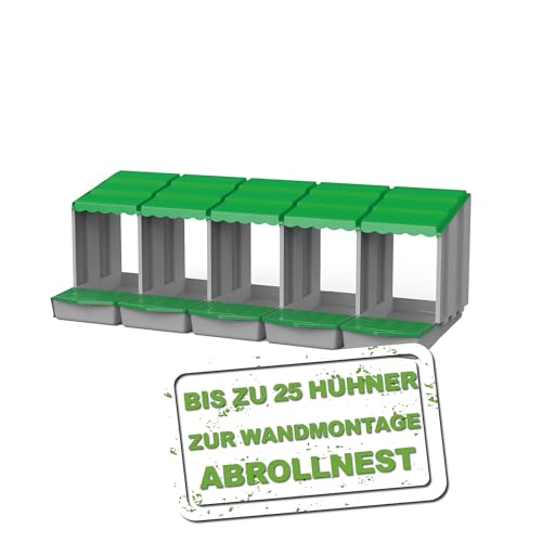 MeineHennen Hühner Legenest/Abrollnest aus robustem Kunststoff zur Wandmontage, erschafft einen sicheren Sammelbereich für gelegte Eier, mit integrierter Klappe, LxHxB 51,5 x 46,5 x 139,7 cm MeineHennen Hühner Legenest/Abrollnest aus robustem Kunststoff zur Wandmontage, erschafft einen sicheren Sammelbereich für gelegte Eier, mit integrierter Klappe, LxHxB 51,5 x 46,5 x 139,7 cm von Meine Hennen