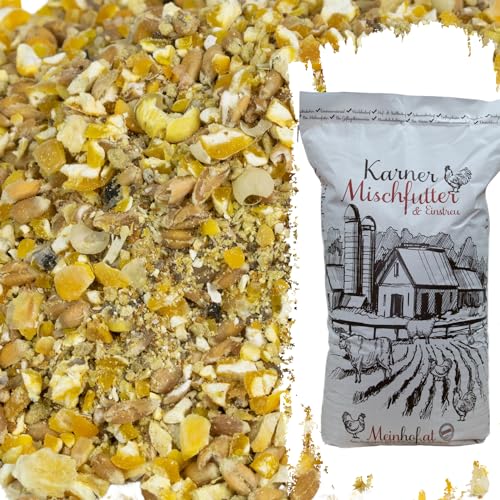 Karner Bio Legehennenfutter mehlig 25 kg | natürliche Zutaten für Vitalität & optimale Legeleistung | ohne Chemie | vom Bio Hühnerhof | Bio Zertifiziert Karner Bio Legehennenfutter mehlig 25 kg | natürliche Zutaten für Vitalität & optimale Legeleistung | ohne Chemie | vom Bio Hühnerhof | Bio Zertifiziert von Meinhof, Geflügelzubehör und Futtermittel