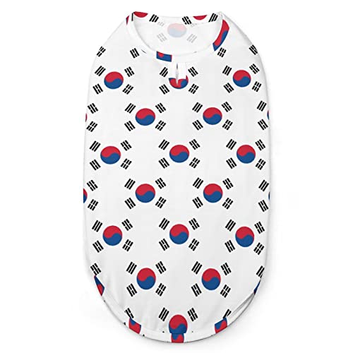 Südkoreanische Flagge Haustierkleidung Katze Hund Haustier Weste Warmer Mantel Shirt Südkoreanische Flagge Haustierkleidung Katze Hund Haustier Weste Warmer Mantel Shirt von Melbrakin