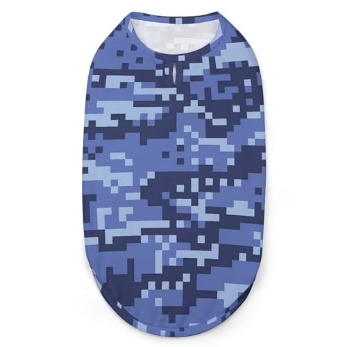 Urban Digital Camouflage Hunde-Shirts, Haustier-Bedruckte Kleidung, Welpen-Shirts, atmungsaktives Hunde-Outfit, weiches Hunde-Sweatshirt für Haustiere, Hunde und Katzen Urban Digital Camouflage Hunde-Shirts, Haustier-Bedruckte Kleidung, Welpen-Shirts, atmungsaktives Hunde-Outfit, weiches Hunde-Sweatshirt für Haustiere, Hunde und Katzen von Melbrakin