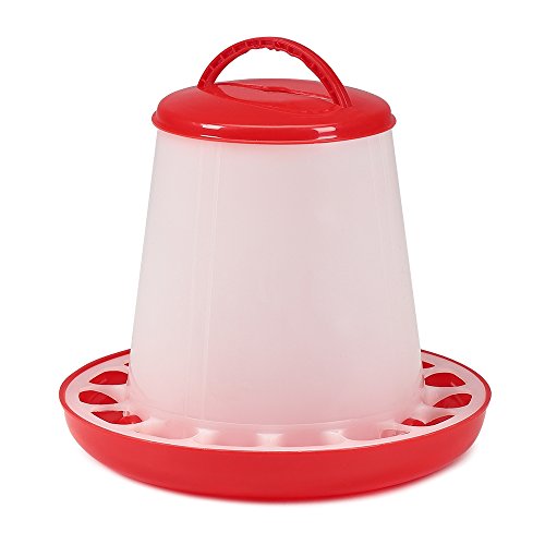Melko Futterstation 9KG automatischer Spender für Hühnerfutter Futtertrog Futterstation Futterspender Melko Futterstation 9KG automatischer Spender für Hühnerfutter Futtertrog Futterstation Futterspender von Melko