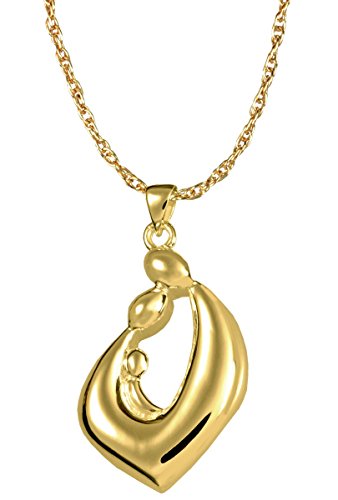 Memorial Gallery 0969gp Family Embrace Tropfenform, 14 Karat Gold/Sterlingsilber, vergoldet Memorial Gallery 0969gp Family Embrace Tropfenform, 14 Karat Gold/Sterlingsilber, vergoldet von Memorial Gallery