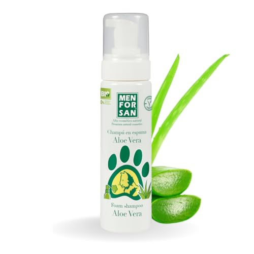 MENFORSAN Aloe Vera Schaumshampoo für Katzen, 200ml MENFORSAN Aloe Vera Schaumshampoo für Katzen, 200ml von Menforsan