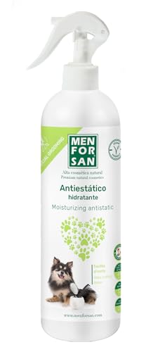 MENFORSAN Antistatik-Spray für Hunde | feuchtigkeitsspendende und revitalisierende Formel | Verhindert Frizz | weiches Fell | 500 ml von Menforsan