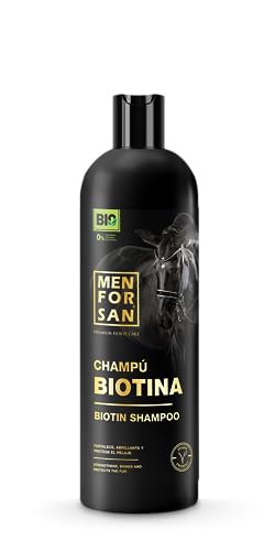 MENFORSAN Biotin Shampoo für Pferde, 1 l | Bio - Vegan Friendly Premium Horse Care von Menforsan