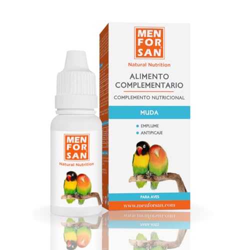 MENFORSAN Ergänzungsfutter für Häutung von Vögeln | zur Stärkung des Federwachstums | 30 ml MENFORSAN Ergänzungsfutter für Häutung von Vögeln | zur Stärkung des Federwachstums | 30 ml von Menforsan
