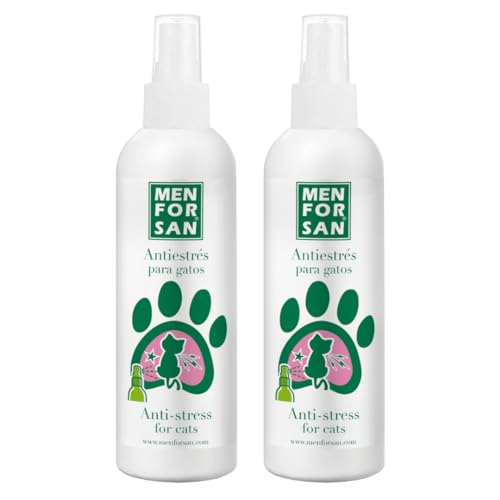 MENFORSAN Anti-Stress für Katzen 125 ml, Packung mit 2 Einheiten von Menforsan