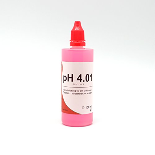 Mensura pH Eichlösung 100ml pH4 Kalibrierlösung Buffer Pufferlösung von Mensura
