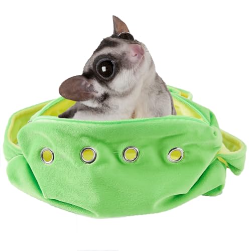 Meow&Woof Sugar Glider Bonding Pouch Tragetasche für kleine Haustiere, Tragetasche, mit Gurt, Tierkuschel für Gleiter, Frettchen, Ratten, Igel, Hamster, Outdoor, Grün Meow&Woof Sugar Glider Bonding Pouch Tragetasche für kleine Haustiere, Tragetasche, mit Gurt, Tierkuschel für Gleiter, Frettchen, Ratten, Igel, Hamster, Outdoor, Grün von Meow&Woof