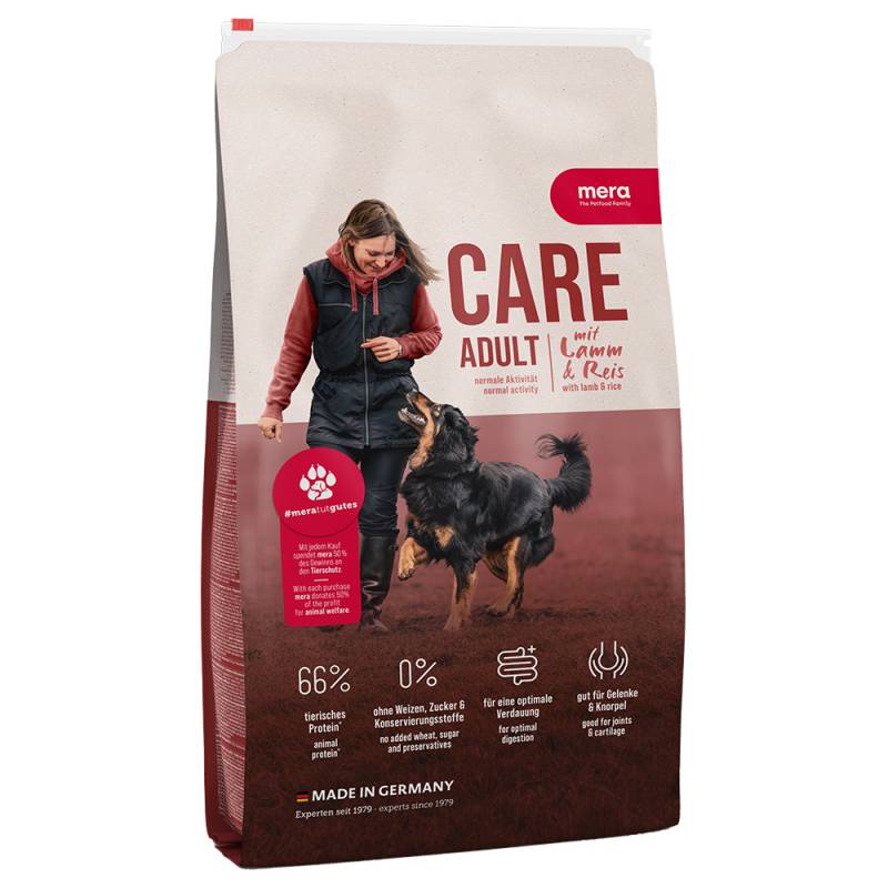 mera Care Adult mit Lamm & Reis - 10 kg von mera
