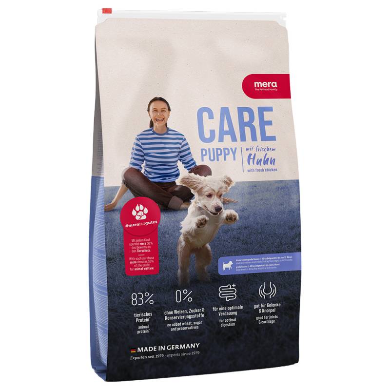 mera Care Puppy Huhn - Sparpaket: 2 x 10 kg von mera