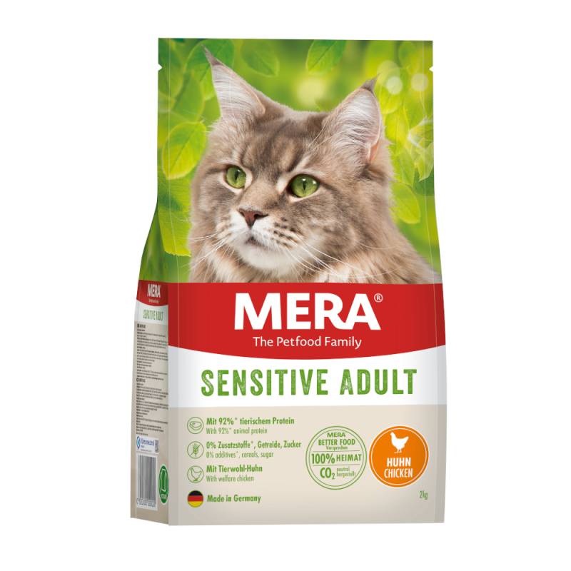 mera Cats Sensitive Adult Huhn - Sparpaket: 2 x 2 kg von Mera Cats