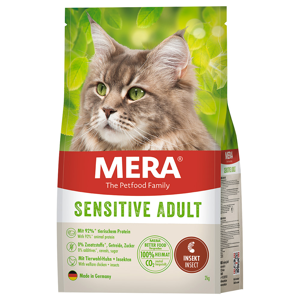 mera Cats Sensitive Adult Insect - 2 kg von mera