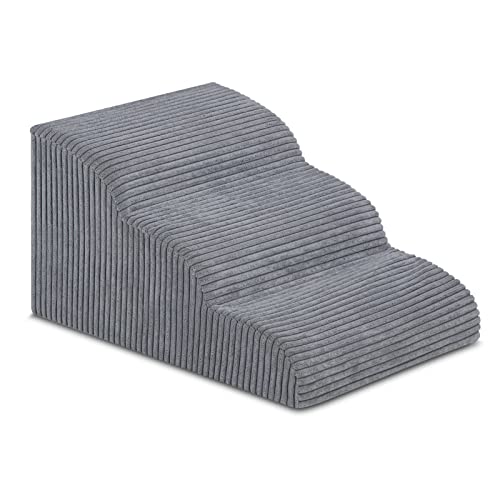 Mesa Lemon Hundetreppe & Stufen für hohe Betten, 3 Stufen, hochdichter Schaumstoff, wasserdichte Hunderampe für kleine Hunde und Katzen, Haustiertreppe mit abnehmbarem waschbarem Bezug für Bett, Mesa Lemon Hundetreppe & Stufen für hohe Betten, 3 Stufen, hochdichter Schaumstoff, wasserdichte Hunderampe für kleine Hunde und Katzen, Haustiertreppe mit abnehmbarem waschbarem Bezug für Bett, von Mesa Lemon