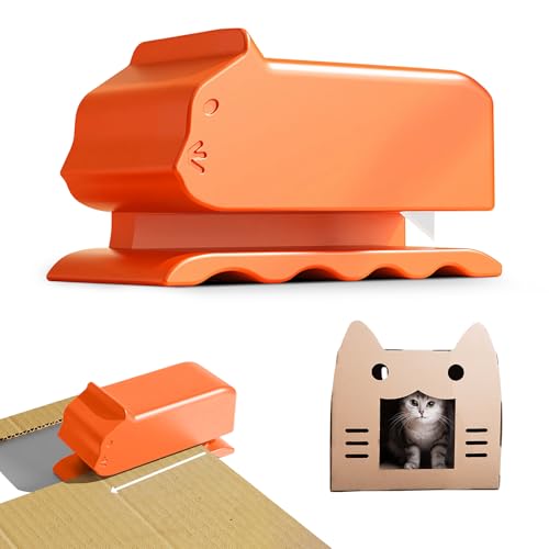 Mesenymm Kartonschneider für Katzenkratzer (Orange) von Mesenymm