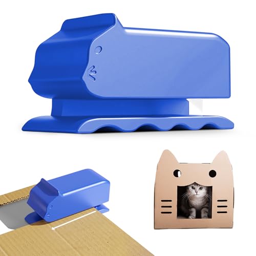 Mesenymm Kartonschneider für Katzenkratzer (blau) von Mesenymm