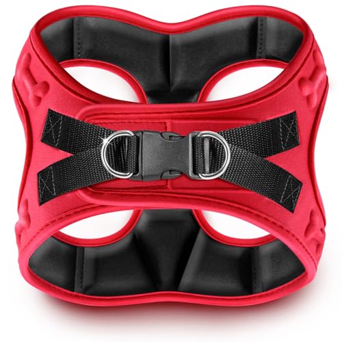 Comfort Fit Step-in Hundegeschirr & Welpengeschirr – Bequemes Allwetter-Hundegeschirr: verstellbar, weich gepolstert, einfach anzuziehen für kleine, mittelgroße Hunde Comfort Fit Step-in Hundegeschirr & Welpengeschirr – Bequemes Allwetter-Hundegeschirr: verstellbar, weich gepolstert, einfach anzuziehen für kleine, mittelgroße Hunde von Metric USA