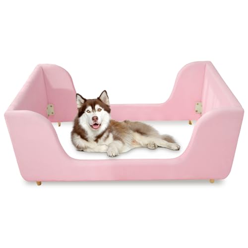 Meulbaty Großes Hundebett(Rosa) von Meulbaty