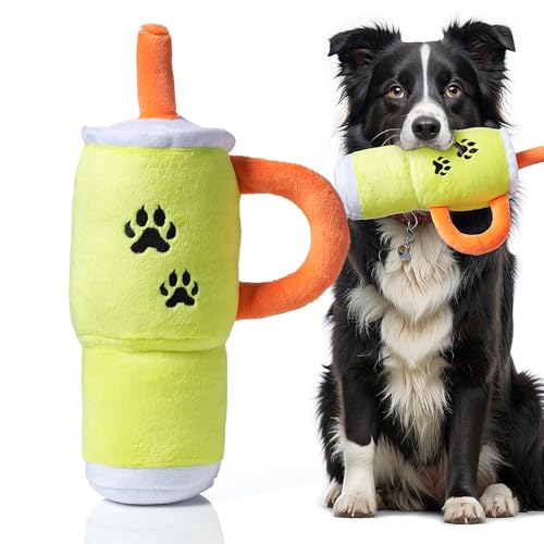Plüsch-Hundespielzeug für aggressive Kauer, gefülltes Hundespielzeug, niedliches quietschendes Hundespielzeug für kleine Hunde, weiches Haustierspielzeug für Welpen, interaktives Kauspielzeug für Plüsch-Hundespielzeug für aggressive Kauer, gefülltes Hundespielzeug, niedliches quietschendes Hundespielzeug für kleine Hunde, weiches Haustierspielzeug für Welpen, interaktives Kauspielzeug für von Mewajump