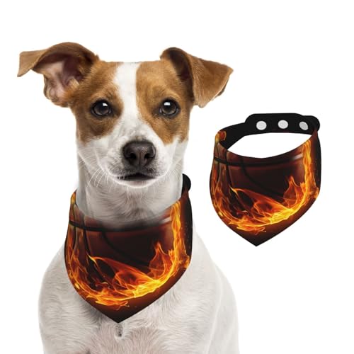 Bandana für Hunde und Katzen, Motiv: Basketball, Feuersport, Ball, 1 Stück, Hundezubehör für kleine Hunde Bandana für Hunde und Katzen, Motiv: Basketball, Feuersport, Ball, 1 Stück, Hundezubehör für kleine Hunde von Mexpekil