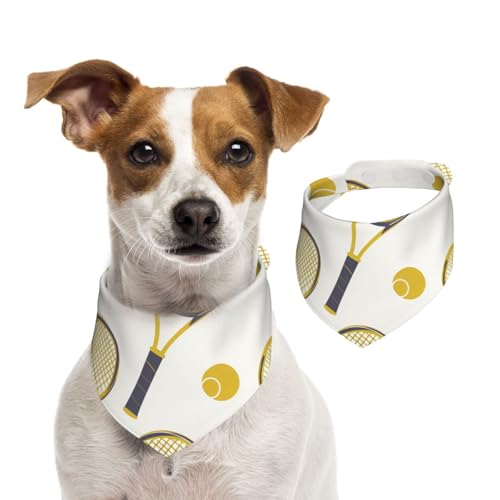 Halstuch, Halstuch, für Tennis, Sport, Hund, Katze, 1 Stück, Hundezubehör für kleine Hunde von Mexpekil