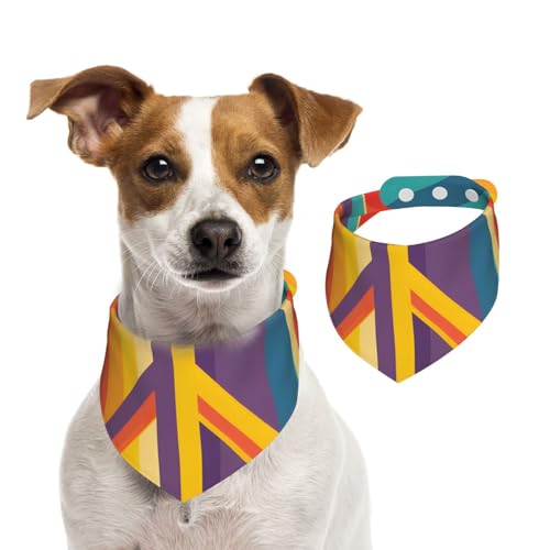 Hundehalstuch, Katzen-Halstuch, Peace-Zeichen, 1 Stück, Hundezubehör für kleine Hunde Hundehalstuch, Katzen-Halstuch, Peace-Zeichen, 1 Stück, Hundezubehör für kleine Hunde von Mexpekil