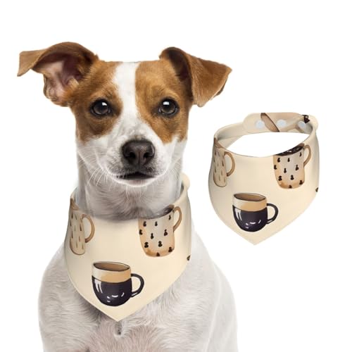 Hundehalstuch, Katzen-Halstuch, verschiedene Tassen, 1 Stück, Hundezubehör für kleine Hunde Hundehalstuch, Katzen-Halstuch, verschiedene Tassen, 1 Stück, Hundezubehör für kleine Hunde von Mexpekil