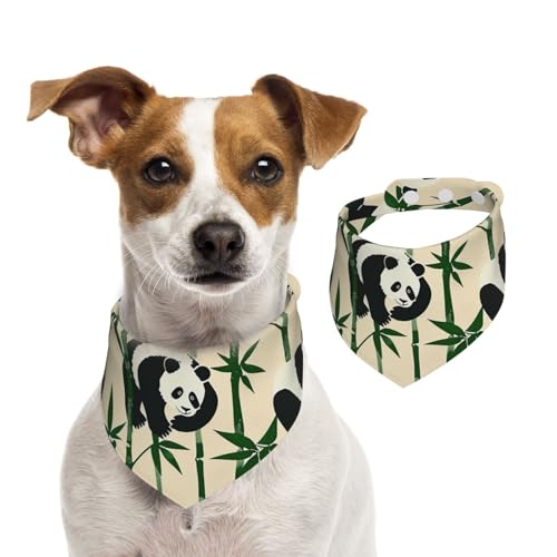 Ink Panda Bambus-Hundehalstuch, Katzen-Halstuch, 1 Stück, Hundezubehör für kleine Hunde Ink Panda Bambus-Hundehalstuch, Katzen-Halstuch, 1 Stück, Hundezubehör für kleine Hunde von Mexpekil