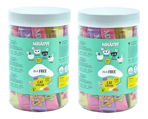 MHAUW Stick Mix Box 60 Stück à 15 Gr - Ohne künstliche Farb-, Aroma- und Konservierungsstoffe von Mhauw