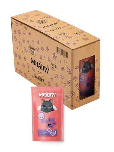 Mhauw Natural Cat Food mit cremierter Leber 30 Stück 80 Gr. Cad - Ohne künstliche Farb- oder Geschmacksstoffe und Konservierungsmittel Mhauw Natural Cat Food mit cremierter Leber 30 Stück 80 Gr. Cad - Ohne künstliche Farb- oder Geschmacksstoffe und Konservierungsmittel von Mhauw