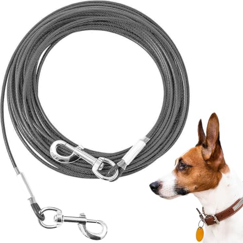 Auslaufkabel für Hunde, 3,4 m, 50,8 cm, 9,2 m, 15,2 m, 30 m, 30 m, 30 m, 30 m, 30 m, 30 m, 30 m, 30 m, 30 m, 30 m, 30 m, 30 m, 30 m, 30 m, kaufest, robustes Hundekabel für große Hunde bis zu 113 Auslaufkabel für Hunde, 3,4 m, 50,8 cm, 9,2 m, 15,2 m, 30 m, 30 m, 30 m, 30 m, 30 m, 30 m, 30 m, 30 m, 30 m, 30 m, 30 m, 30 m, 30 m, 30 m, kaufest, robustes Hundekabel für große Hunde bis zu 113 von Mi Metty