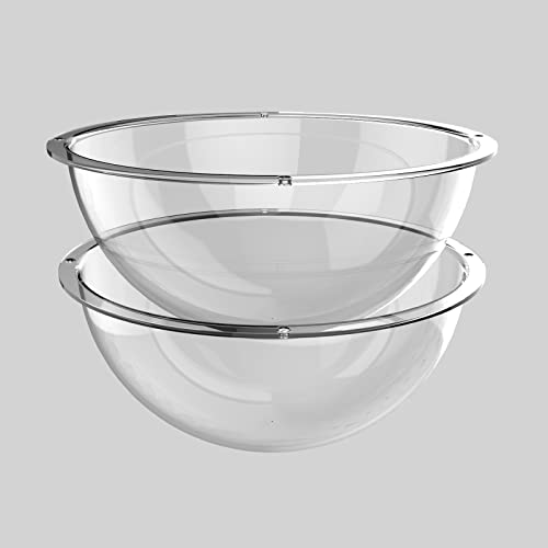 Halbkugel aus Acryl 300mm Durchmesser und umlaufender Krempe für Hängemattenbett Katze Kratzbaum Kletterbaum Katzenbaum, DIY Acrylhaube 2pcs Halbkugel aus Acryl 300mm Durchmesser und umlaufender Krempe für Hängemattenbett Katze Kratzbaum Kletterbaum Katzenbaum, DIY Acrylhaube 2pcs von MiDube