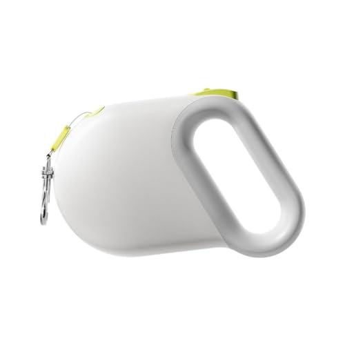 Einziehbare Hundeleine, 5 M/16 Fuß Hundeleinen Flexibler Rollen Leine Reflektorgurt mit 360° Karabinerhaken aus Metall, Ergonomischem Griff und Schnellbremsknopf, Bis Zu 25 Kg von MiOYOOW