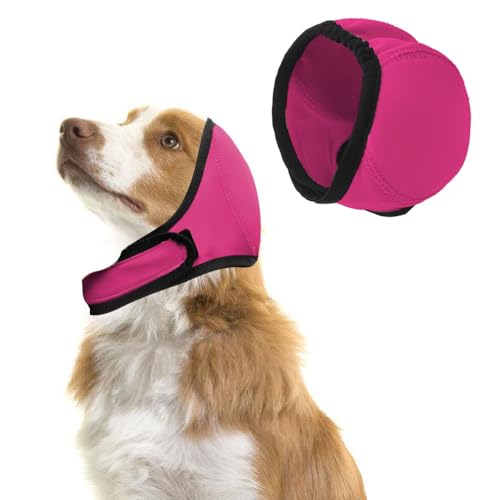 Gehörschutz für Hunde, Verstellbare Kopfbedeckung für Hunde, Hund Ohrenschützer Haustier Beruhigungshaube für Schutz Beim Baden Im Sommer Gehörschutz für Hunde, Verstellbare Kopfbedeckung für Hunde, Hund Ohrenschützer Haustier Beruhigungshaube für Schutz Beim Baden Im Sommer von MiOYOOW