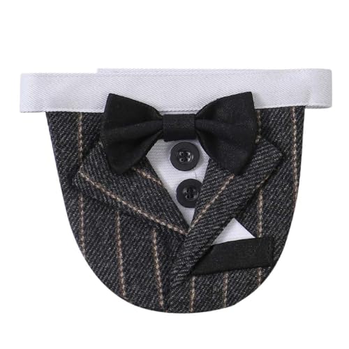 Hund Smoking Bandana Halsband, Hundefliege, Verstellbares Formale Hochzeit Party Hundehalstuch Kopftücher mit Fliege und Verstellbarem Halsumfang für Hochzeit, Verlobung, Hundegeburtstag Hund Smoking Bandana Halsband, Hundefliege, Verstellbares Formale Hochzeit Party Hundehalstuch Kopftücher mit Fliege und Verstellbarem Halsumfang für Hochzeit, Verlobung, Hundegeburtstag von MiOYOOW