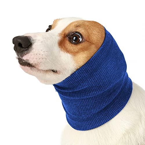 Hunde Ohrenwärmer, Bequem Hunde Schals für Herbst und Winter, Warmes Hunde Halstuch für Linderung von Ängsten und Beruhigt die Emotionen von MiOYOOW