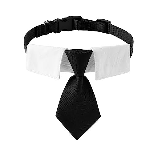 Hundehalsband Binden,Verstellbares Haustier Smokinghalsband Atmungsaktive Formelle Krawatte Hunde mit D-Schnalle für Haustier Katze Hund Hundehalsband Binden,Verstellbares Haustier Smokinghalsband Atmungsaktive Formelle Krawatte Hunde mit D-Schnalle für Haustier Katze Hund von MiOYOOW