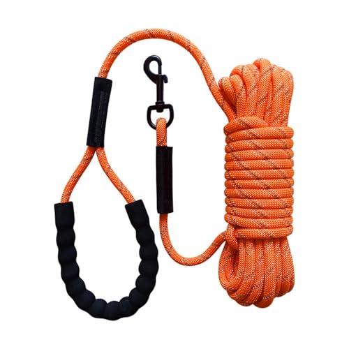 Hundeleine,Gut Sichtbares Welpen Rückrufleine Hunde Reflektierendes Seil mit Griff für Kleine Große Mittelgroße Hunde Hundeleine,Gut Sichtbares Welpen Rückrufleine Hunde Reflektierendes Seil mit Griff für Kleine Große Mittelgroße Hunde von MiOYOOW