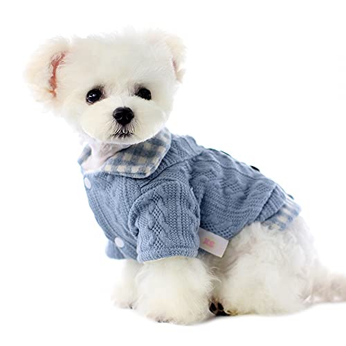 Hundepullover, Haustier Hundekleidung Haustier Katze Pullover Winter Welpen Pullover für kleine Hunde von MiOYOOW