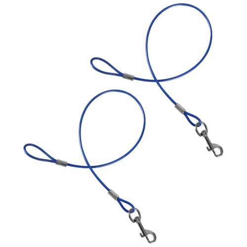 Kaufeste Hundeleinen Verlängerung, 65 cm Robuste Hundekette Leine Verlängerungsseil mit Clip, Metallkabel Haustierleine für Halsbänder Geschirre, Hundespaziergang Hundetraining Kaufeste Hundeleinen Verlängerung, 65 cm Robuste Hundekette Leine Verlängerungsseil mit Clip, Metallkabel Haustierleine für Halsbänder Geschirre, Hundespaziergang Hundetraining von MiOYOOW