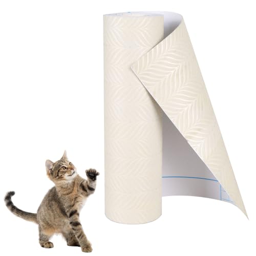 Kratzschutz Sofa Katze, Möbelschutz Gegen Katzenkratzer, Selbstklebender Kratzmatte Sofaschutz für Sofas, Matratzen, Schränke, Wände und Türen (20/30 X 30cm) von MiOYOOW