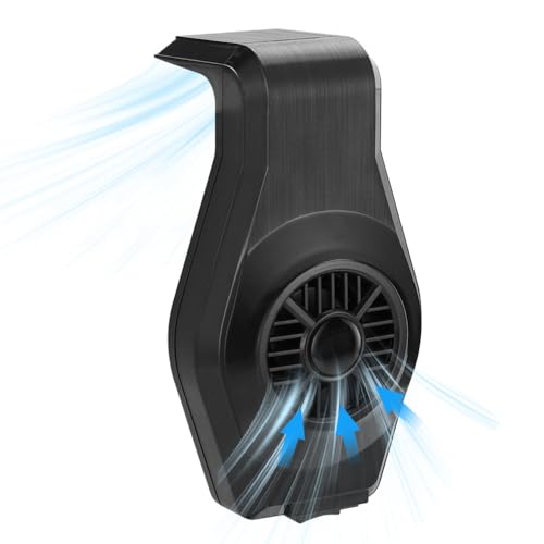 MiOYOOW Aquarium Kühler, Mini Hängetank Kühlventilator mit 2 Geschwindigkeitsstufen, Geräuscharm Aquarienkühlung USB-Aufladung für Süßwasser-Salzwassertanks von MiOYOOW