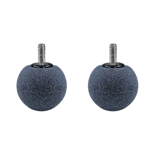 MiOYOOW Aquarium Luftstein, 2 Stück/4 Stück Aquarium Sauerstoff Stein, O2 Diffusorstein, Aquarium Luftausströmer für Luftschlauch mit 4 mm Innendurchmesser MiOYOOW Aquarium Luftstein, 2 Stück/4 Stück Aquarium Sauerstoff Stein, O2 Diffusorstein, Aquarium Luftausströmer für Luftschlauch mit 4 mm Innendurchmesser von MiOYOOW