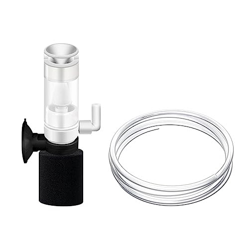 MiOYOOW Aquarium Schwammfilter,Mini Aquarium Luftpumpe Kleine Luftbetriebener Schwammfilter mit Schlauch für Aquarium Aquarien von MiOYOOW