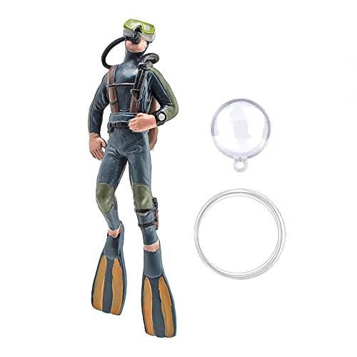 MiOYOOW Aquarium Taucher Dekorationsset,Handgefertigtes Schwimmfähiges Taucher Aquarium Zubehör Umweltfreundlich Schwimmende Aquarium Dekoration aus PVC für Aquarium MiOYOOW Aquarium Taucher Dekorationsset,Handgefertigtes Schwimmfähiges Taucher Aquarium Zubehör Umweltfreundlich Schwimmende Aquarium Dekoration aus PVC für Aquarium von MiOYOOW