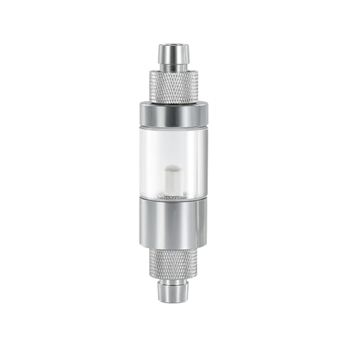 MiOYOOW CO2 Diffusor, Aquarium Kohlendioxid Zerstäuber Blasenzähler, Aquarium Zerstäuber Außenbehälter für Aquarien Bepflanzte (12/16 mm) von MiOYOOW