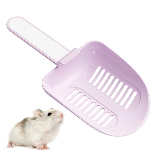 MiOYOOW Hamsterstreuschaufel, Kunststoff Sandschaufel, Kleintier Netzschaufel für Meerschweinchen, Hamster, Rennmäuse, Kleintiere von MiOYOOW
