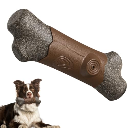 MiOYOOW Hunde Kauspielzeug Unzerstörbar, Robustes Quietschendes Hundespielzeug aus Holz Interaktives Beißspielzeug für Mittelgroße und Große Hunde, Hundeknochen Zahnreinigung/Training MiOYOOW Hunde Kauspielzeug Unzerstörbar, Robustes Quietschendes Hundespielzeug aus Holz Interaktives Beißspielzeug für Mittelgroße und Große Hunde, Hundeknochen Zahnreinigung/Training von MiOYOOW